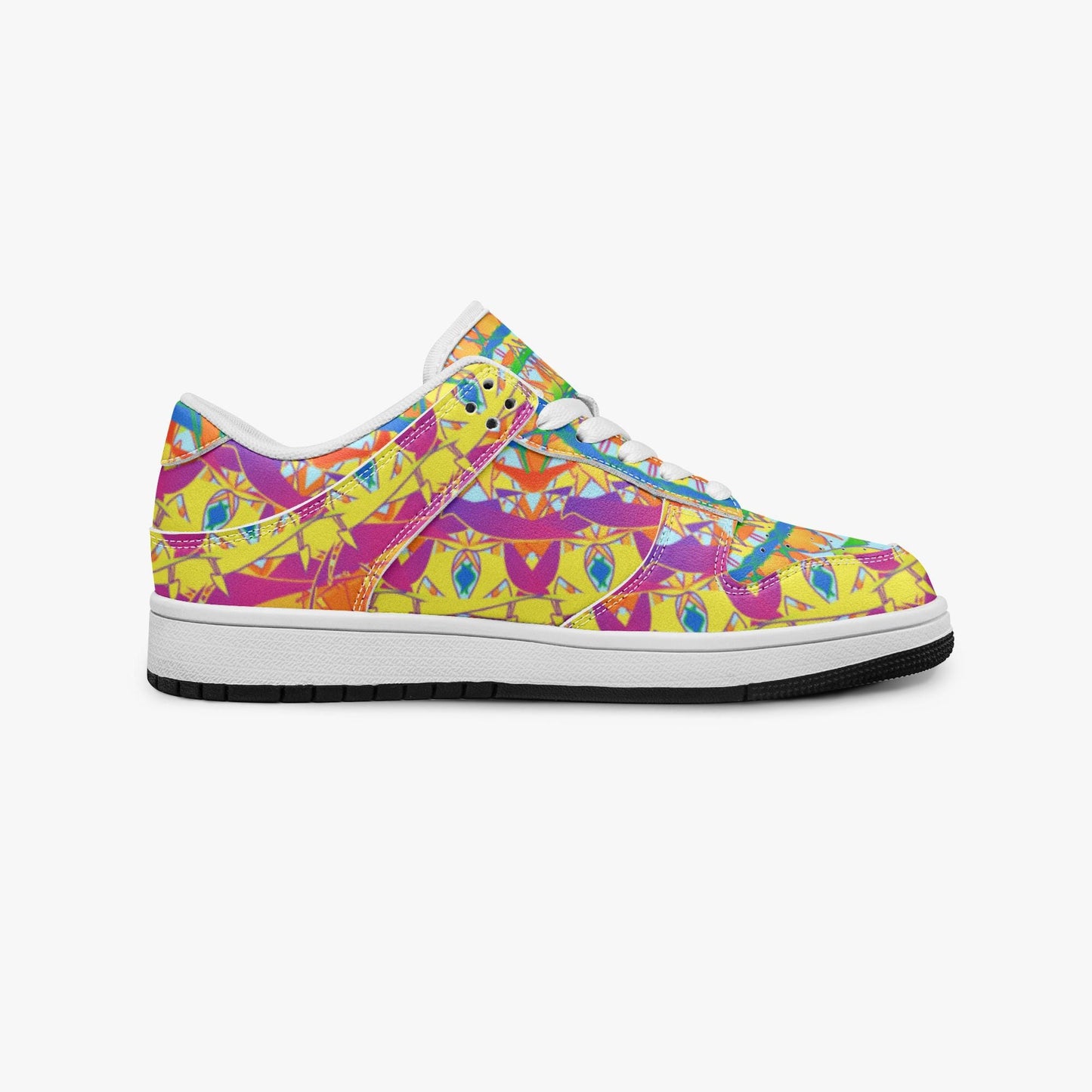 Heavenly Stylish Low-Top Leather Sneakers