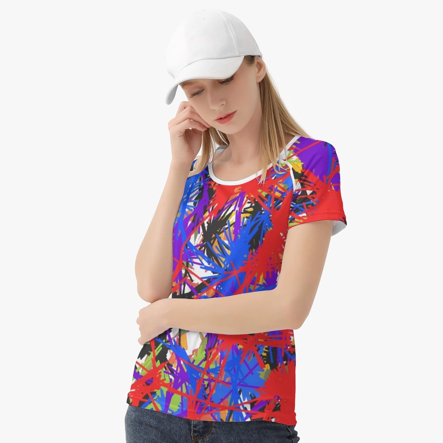 Splash Out Handmade AOP Women T-shirt