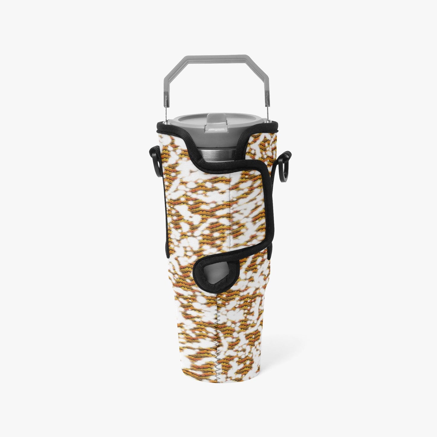Frosty Tumbler Sleeve with Phone Holder