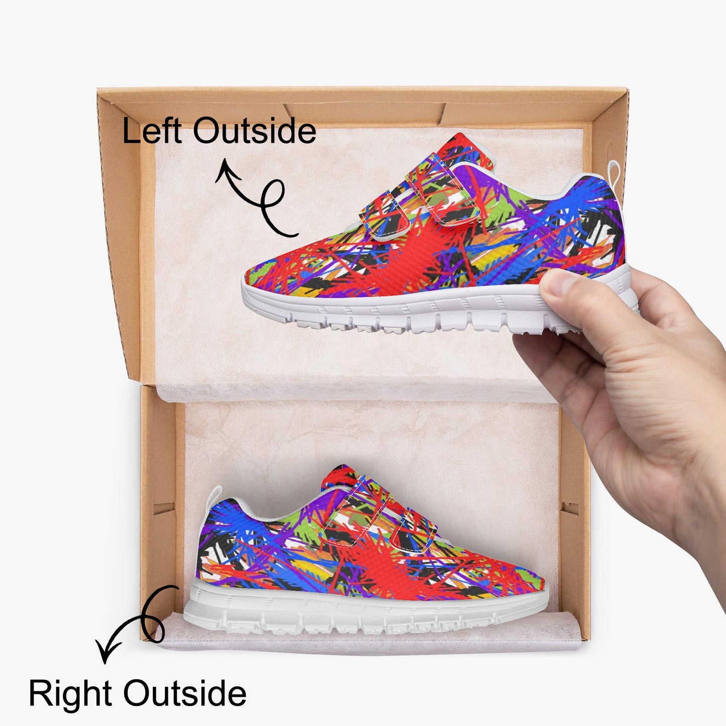 Splash Out Kids Lightweight Velcro Sneaker