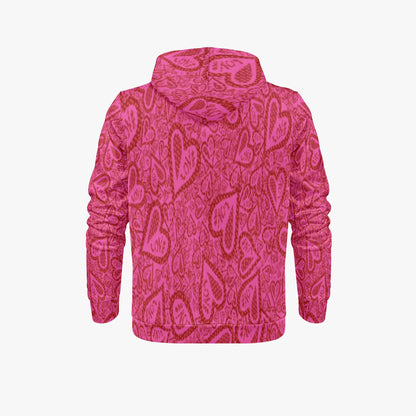 Hearts Of Love Women's Trending Hoodie