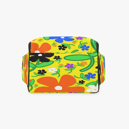 Colorful Flowers Baby Momaz Diaper Backpack