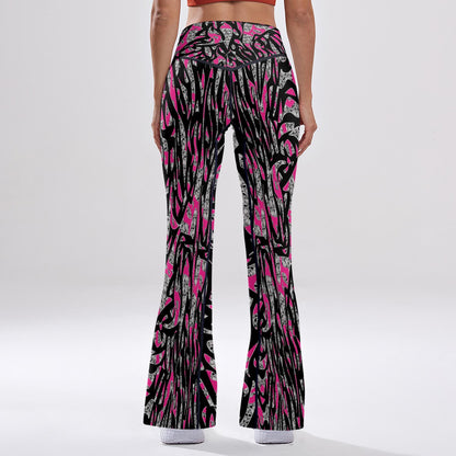 Skullfetti High-rise Bell-bottoms Yoga Pants