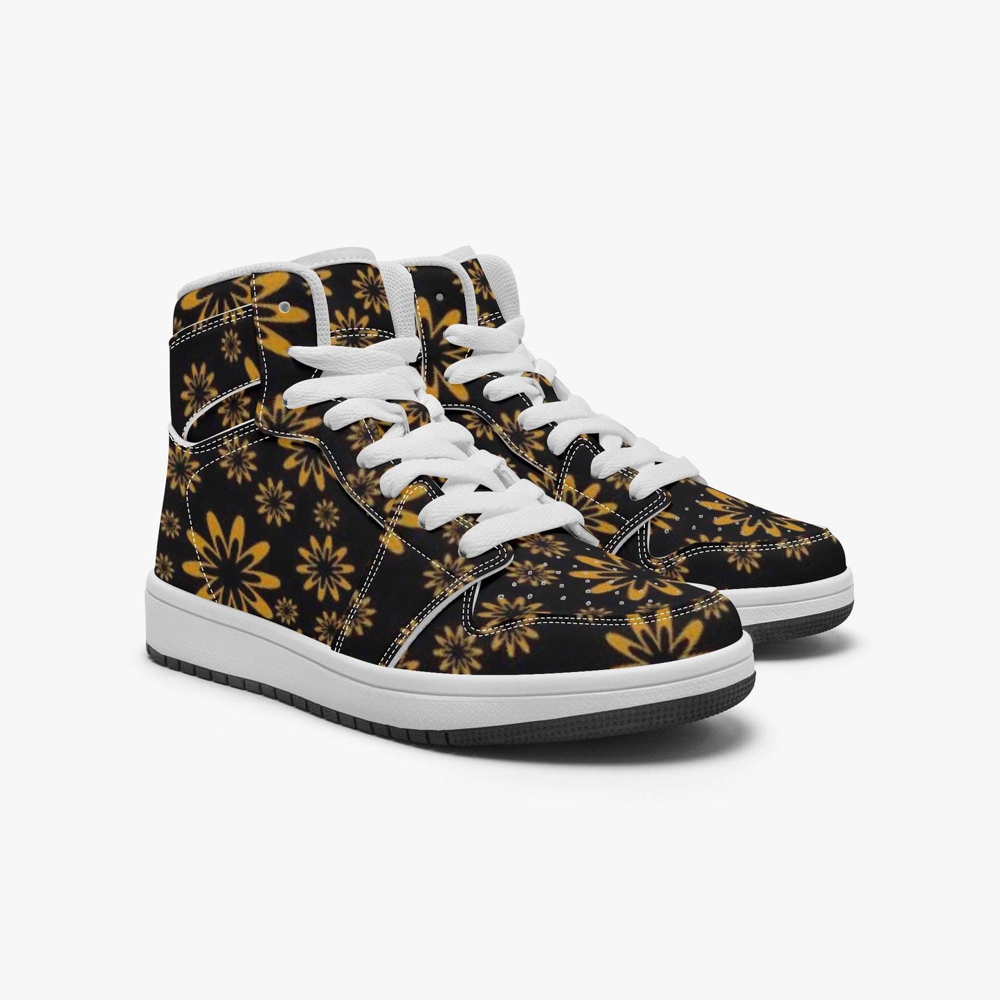 Flower Boomtelyah AJ Child High-top Shoes