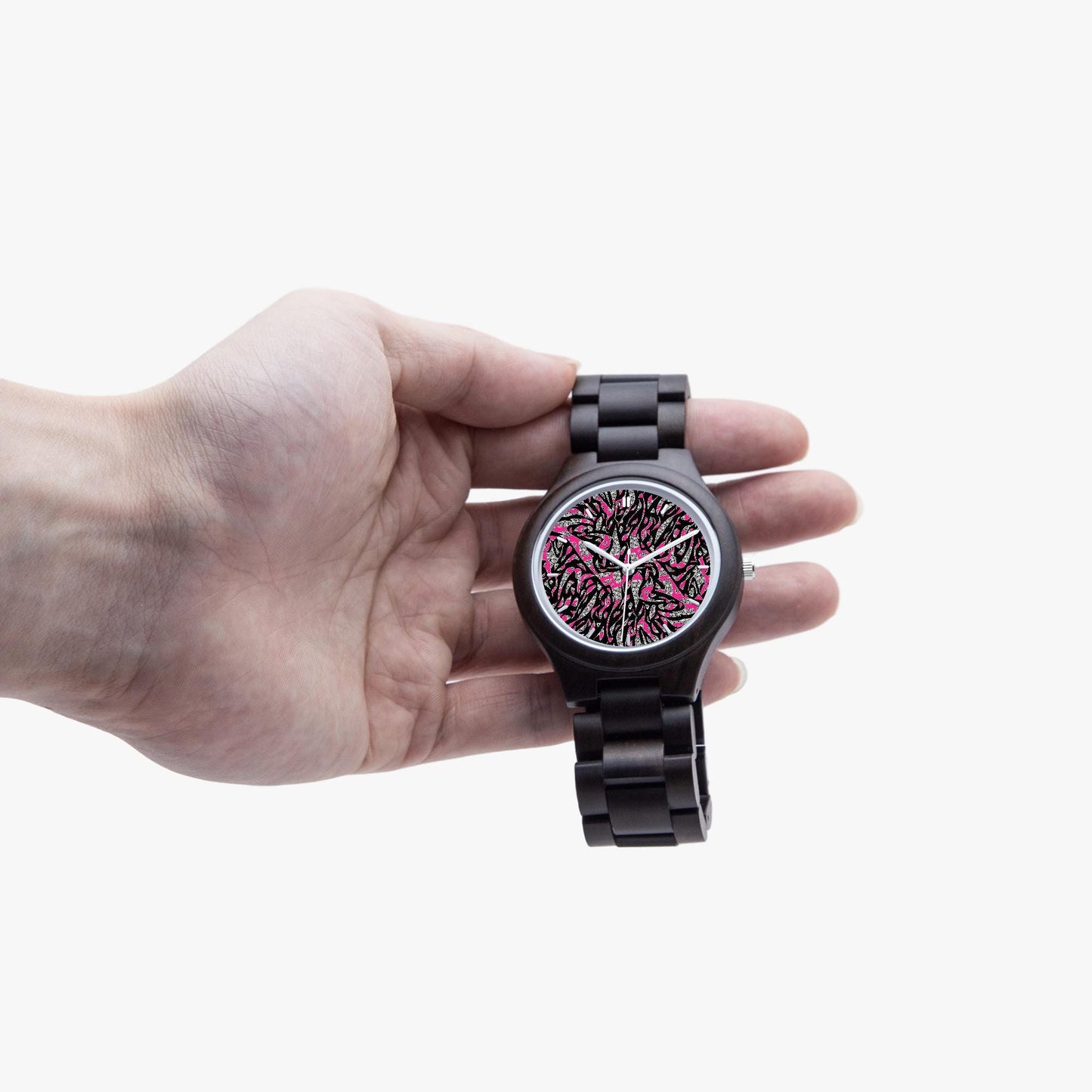 Skullfetti Italian Olive Lumber Quartz Watch