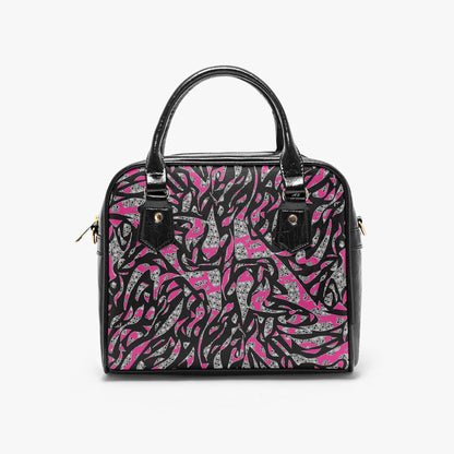 Skullfetti Casual Leather Saddle Bag