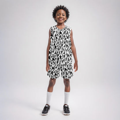 B-Ball Moves Kids Basketball Jersey Set