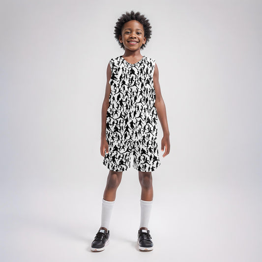 B-Ball Moves Kids Basketball Jersey Set