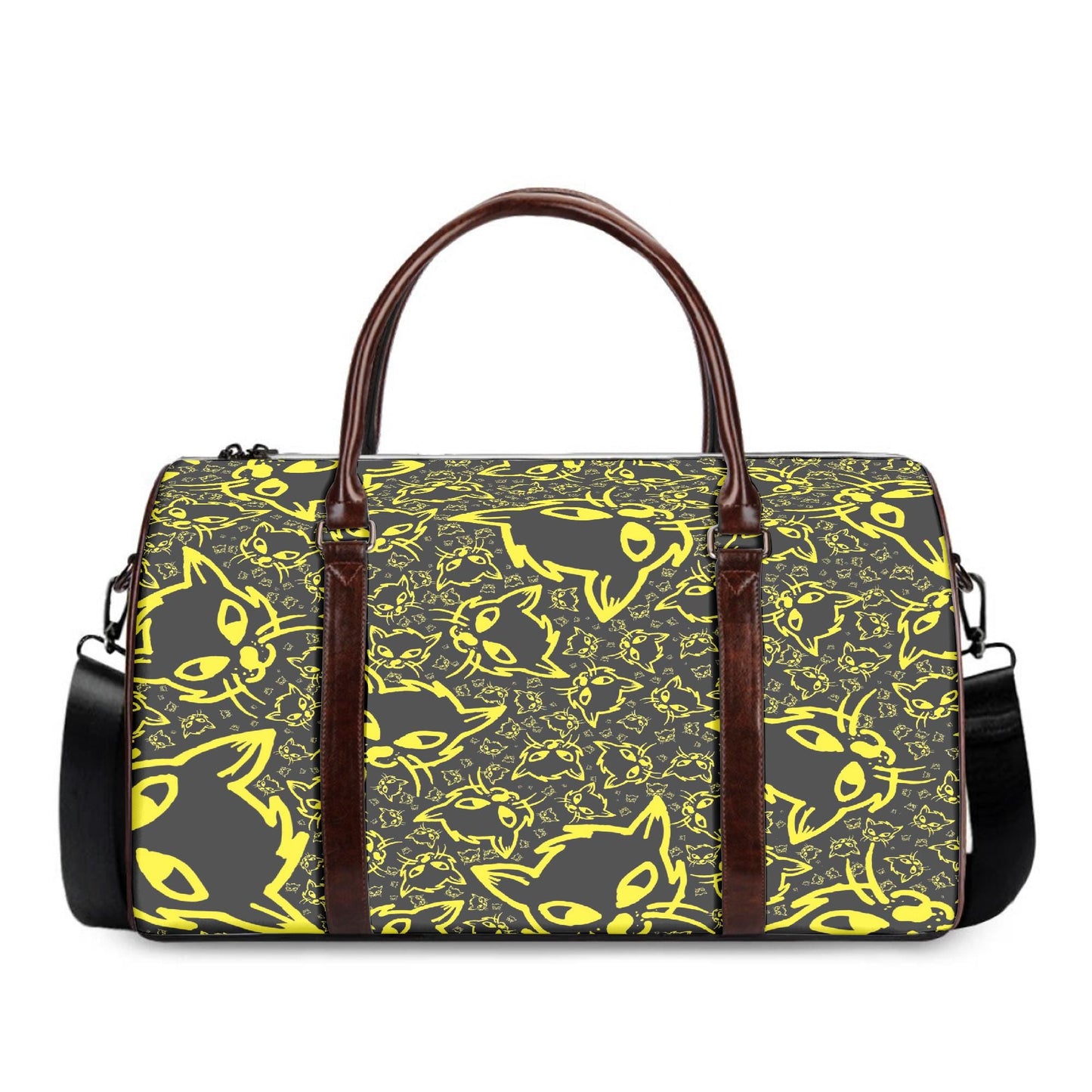 Black Yellow Mellow Duffle Bag