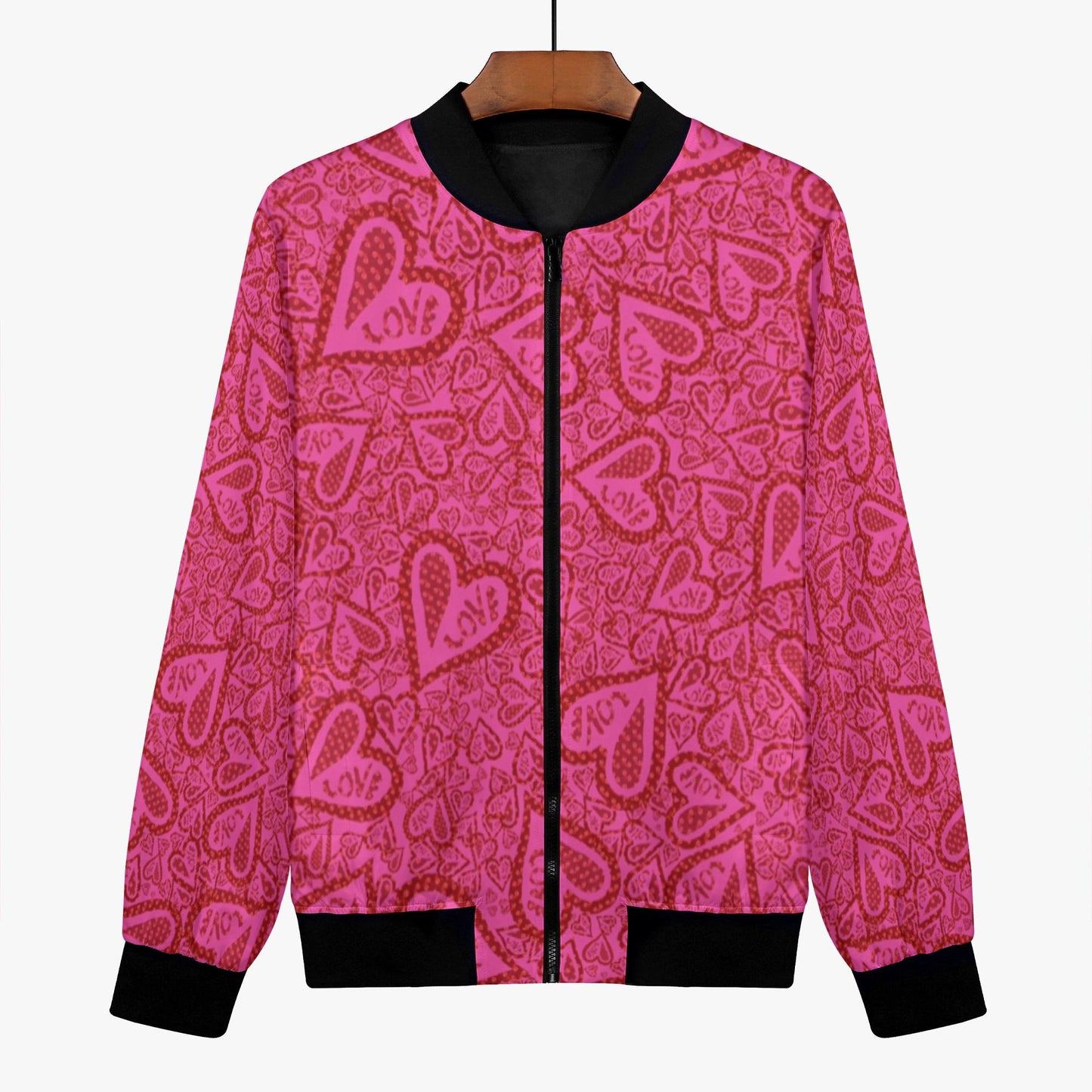 Hearts Of Love Women's Bomber Jacket