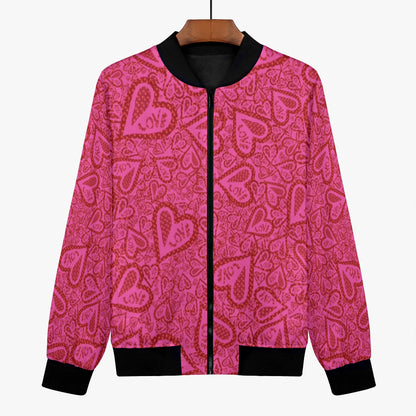 Hearts Of Love Women's Bomber Jacket