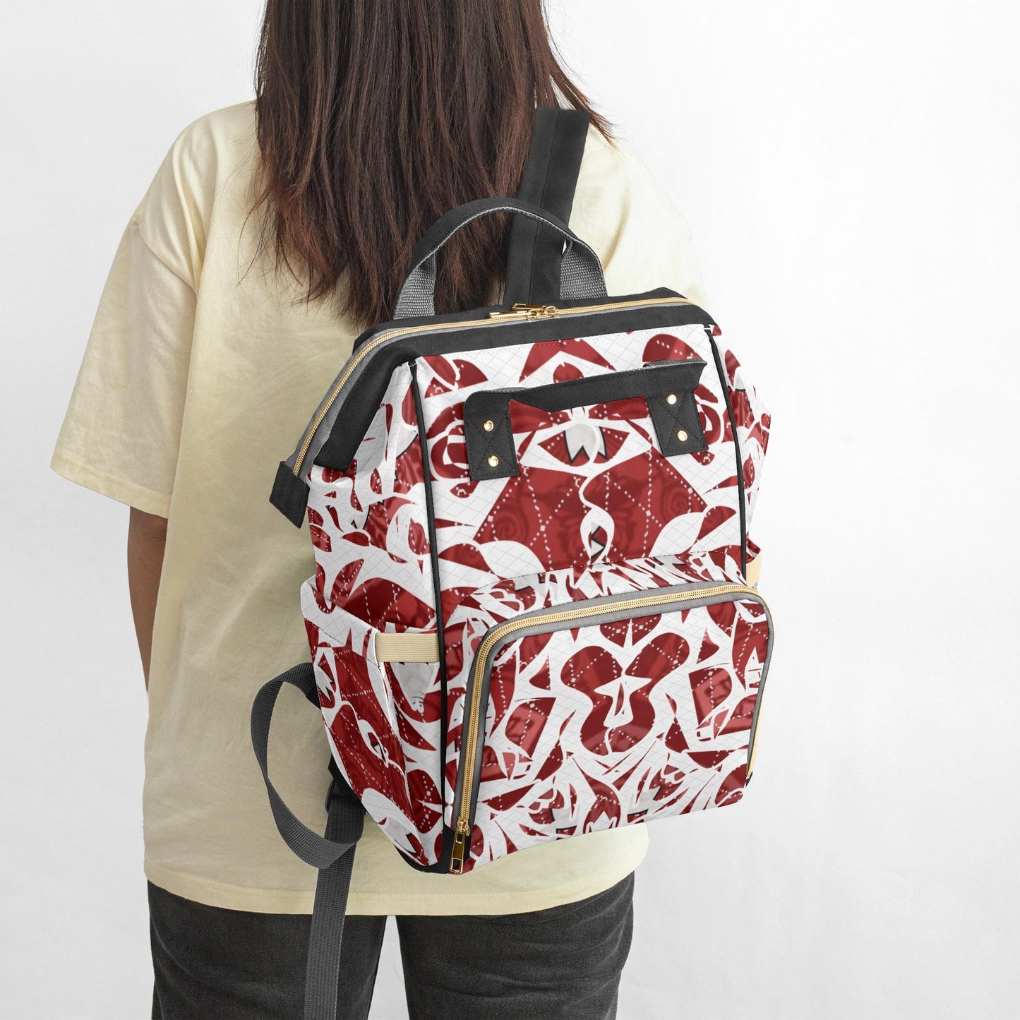 Heavenly Bloom Baby Momaz Diaper Backpack