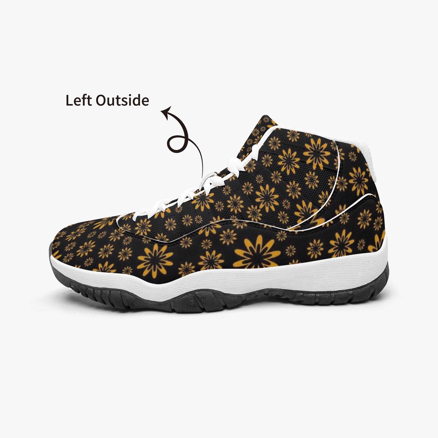 Flower Boomtelyah Basketball Sneakers