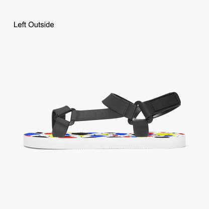Paint Drip Casual Strappy Sandals