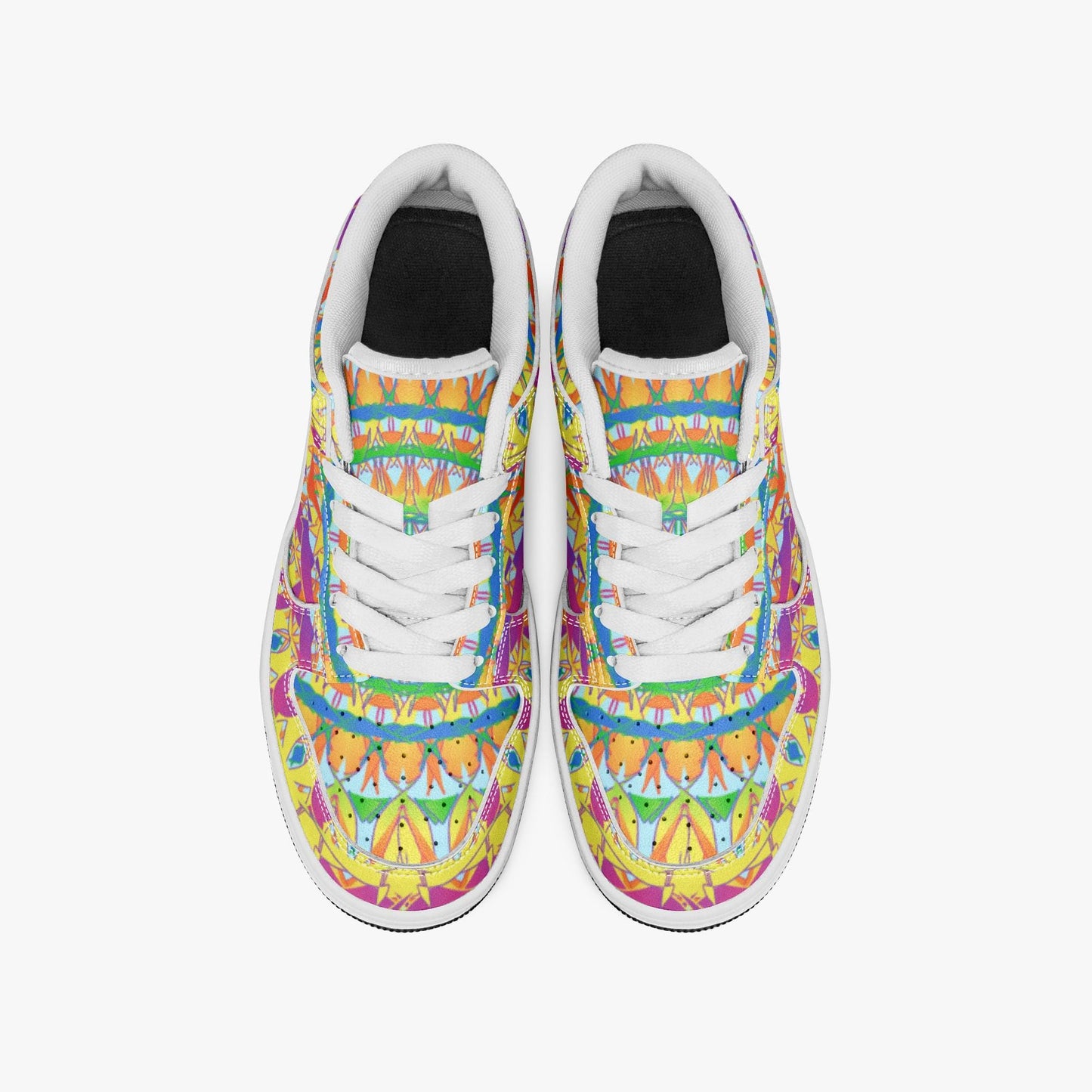 Heavenly Stylish Low-Top Leather Sneakers