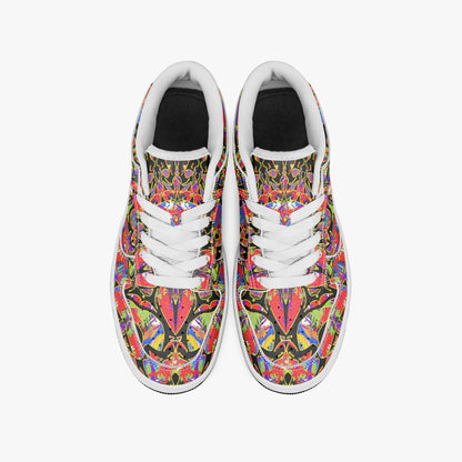 Color Bound Dunk Stylish Low-Top Leather Sneakers