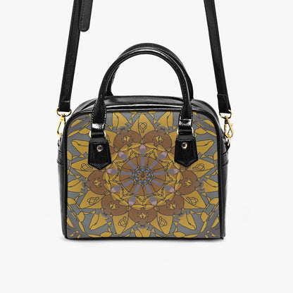 Heavenly Time Casual Leather Saddle Bag
