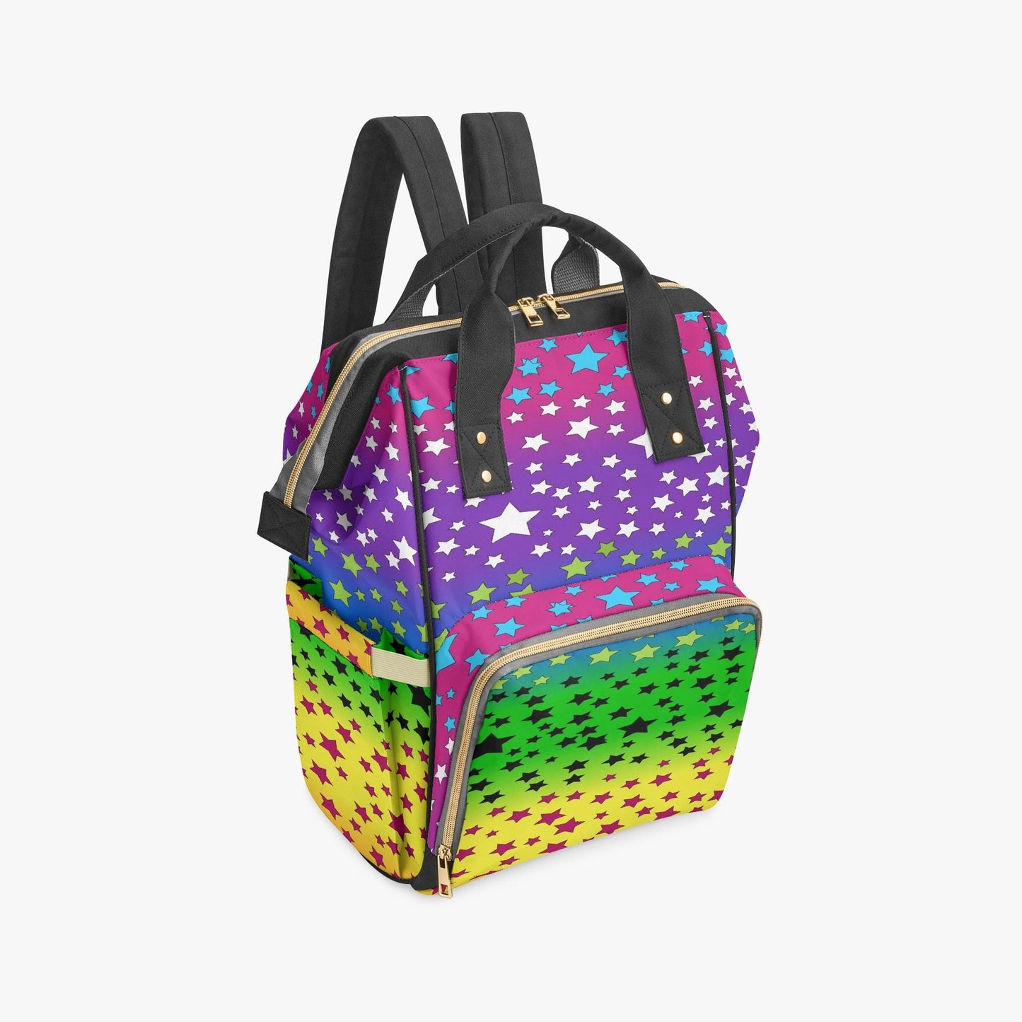 Stars In Rainbow Baby Momaz Diaper Backpack
