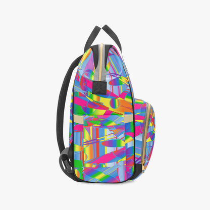 Dancing Colors Diaper Backpack