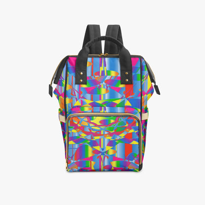 Dancing Colors Diaper Backpack