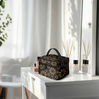 Flower Boomtelyah Travel Makeup Bag