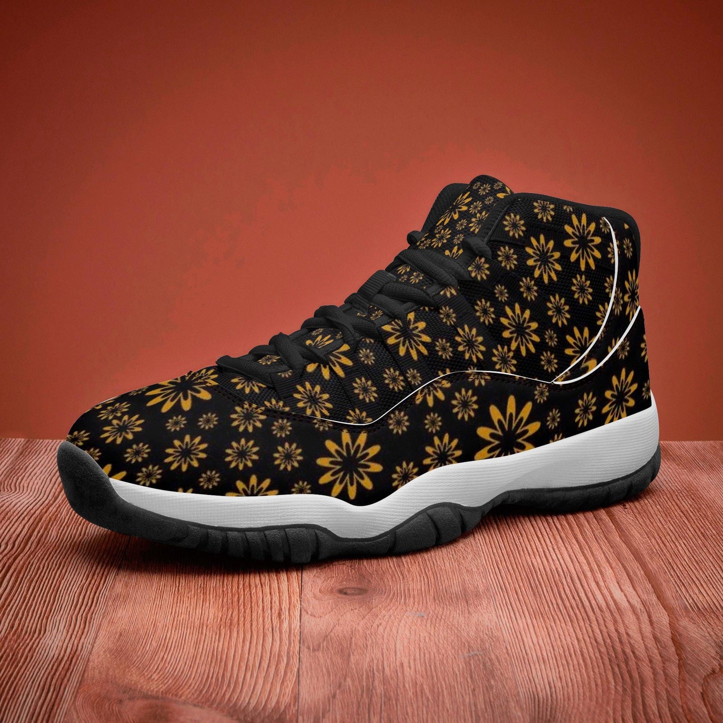 Flower Boomtelyah Basketball Sneakers