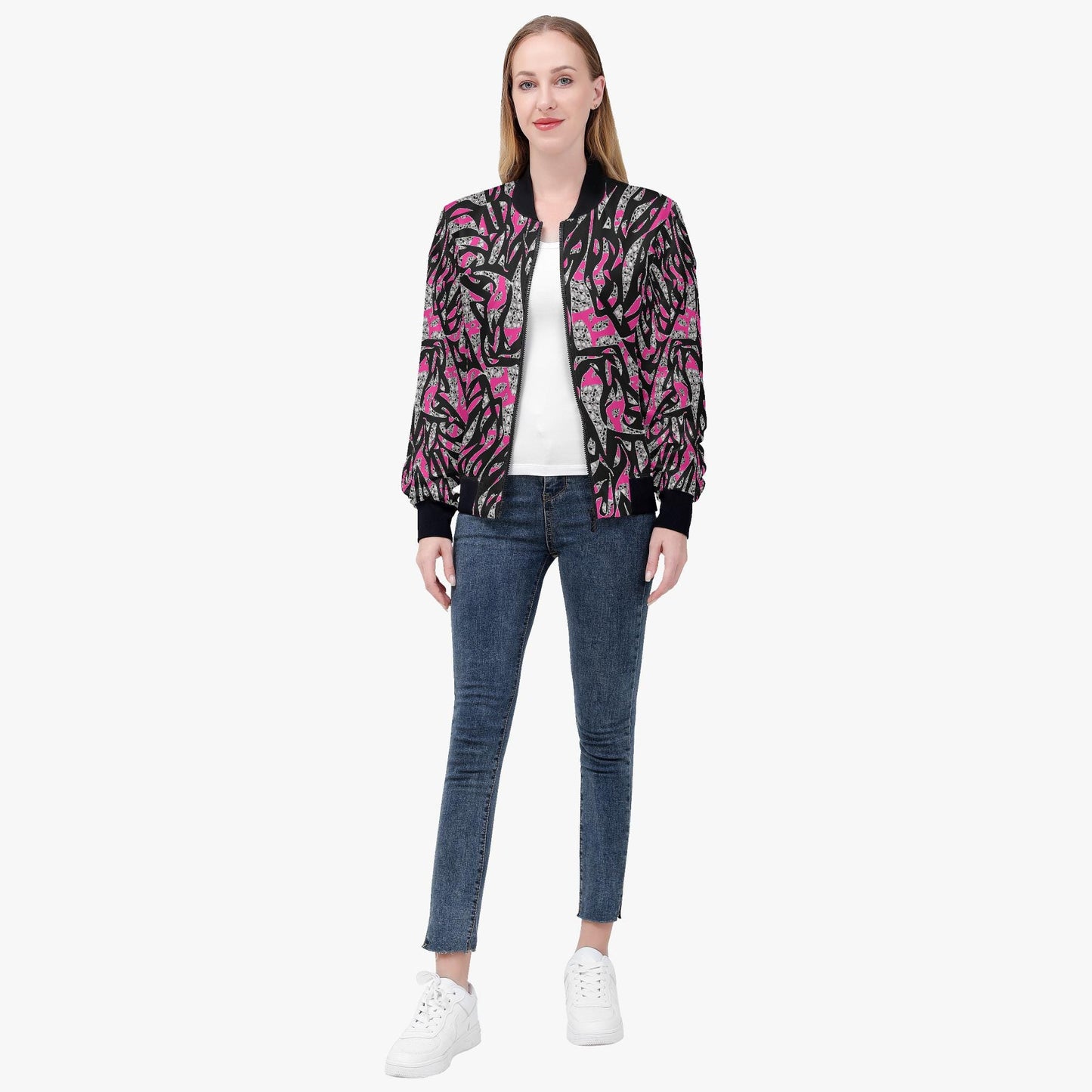 Skullfetti Women's Bomber Jacket