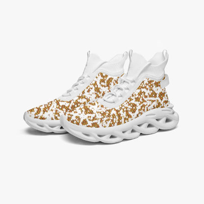 Frosty High-top Bounce Mesh Knit Sneakers