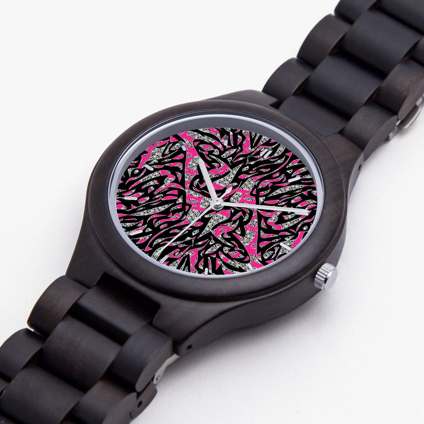 Skullfetti Italian Olive Lumber Quartz Watch