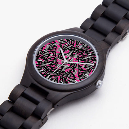 Skullfetti Italian Olive Lumber Quartz Watch