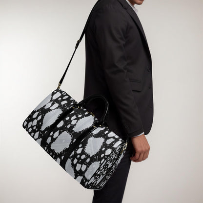 Grey Splash Travel Duffle Bag