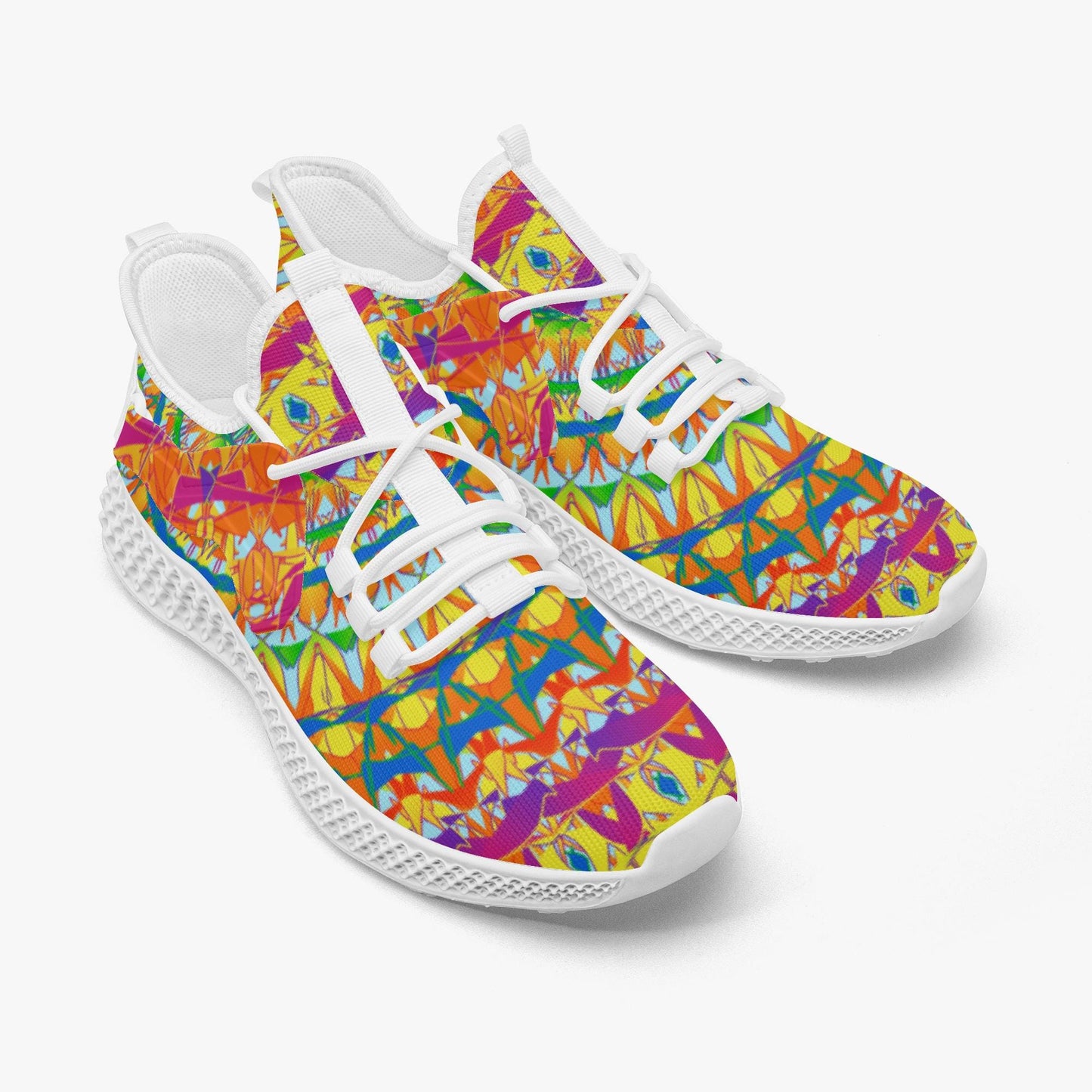 Heavenly Stylish Mesh Knit Sneakers
