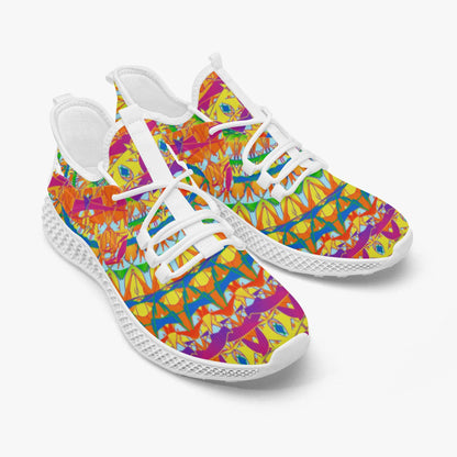 Heavenly Stylish Mesh Knit Sneakers