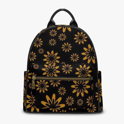 Flower Boomtelyah All Over Printed PU Backpack