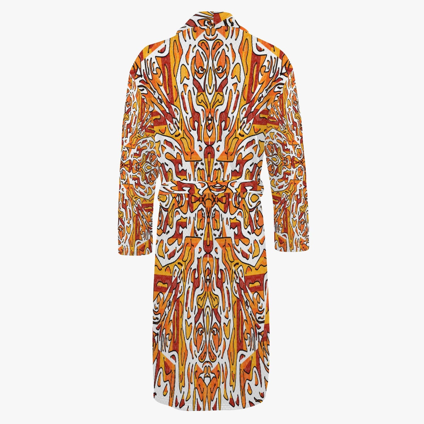 Heavenly Cross Men's Loose-fitting Bathrobe