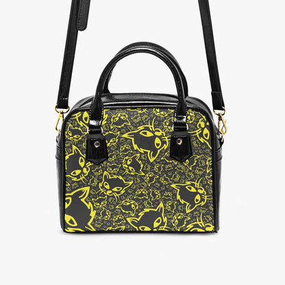 Yellow Mellow Casual Leather Saddle Bag