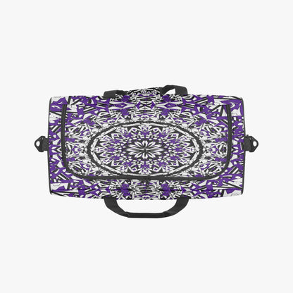 Purple Bloom Duffel Bag