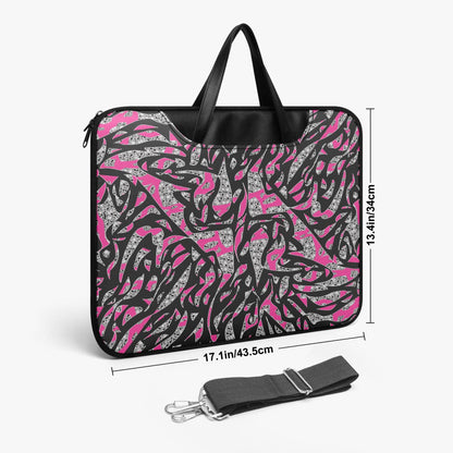 Skullfetti Laptop Sleeve with Handle - 16''
