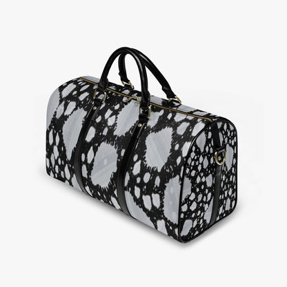 Grey Splash Travel Duffle Bag