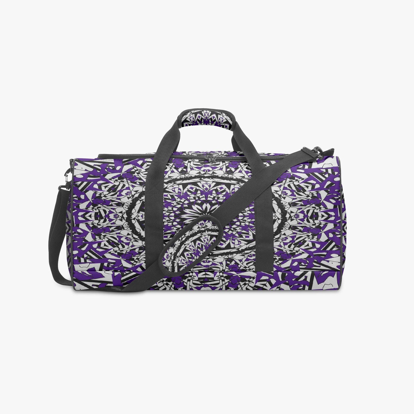 Purple Bloom Duffel Bag