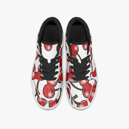 Cherry Blossom Dunk Stylish Low-Top Leather Sneakers
