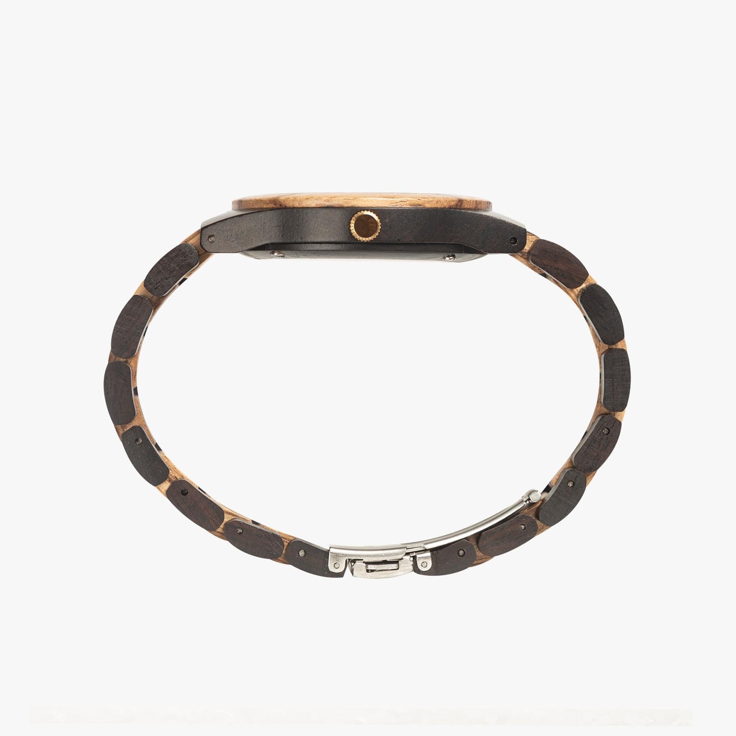 Heavenly Tics Ebony Wooden Watch