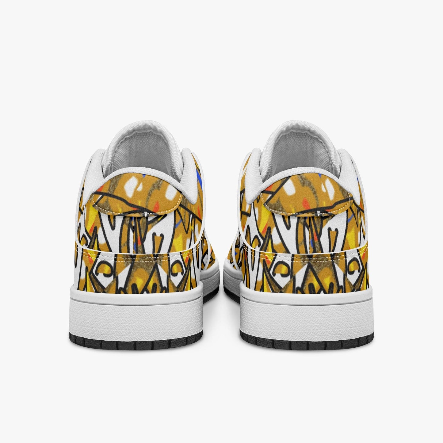Light Seekers Dunk Stylish Low-Top Leather Sneakers