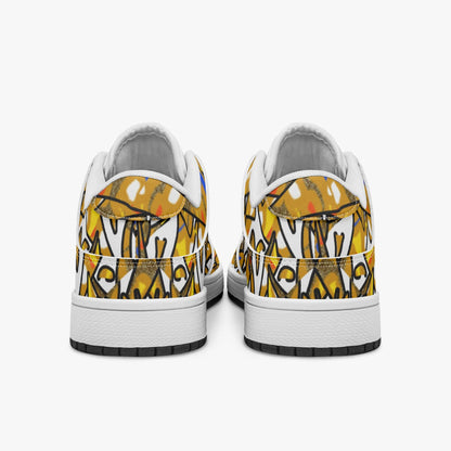 Light Seekers Dunk Stylish Low-Top Leather Sneakers