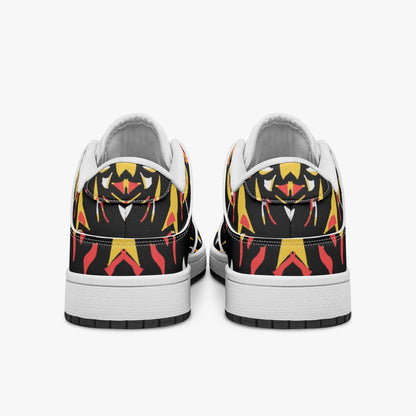 Grace Blossom Dunk Stylish Low-Top Leather Sneakers