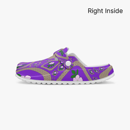 Purple Passion EVA Nurse Clogs