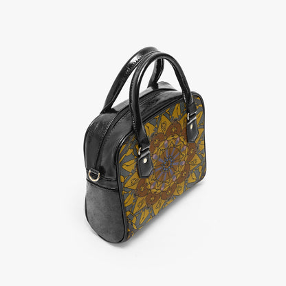 Heavenly Time Casual Leather Saddle Bag