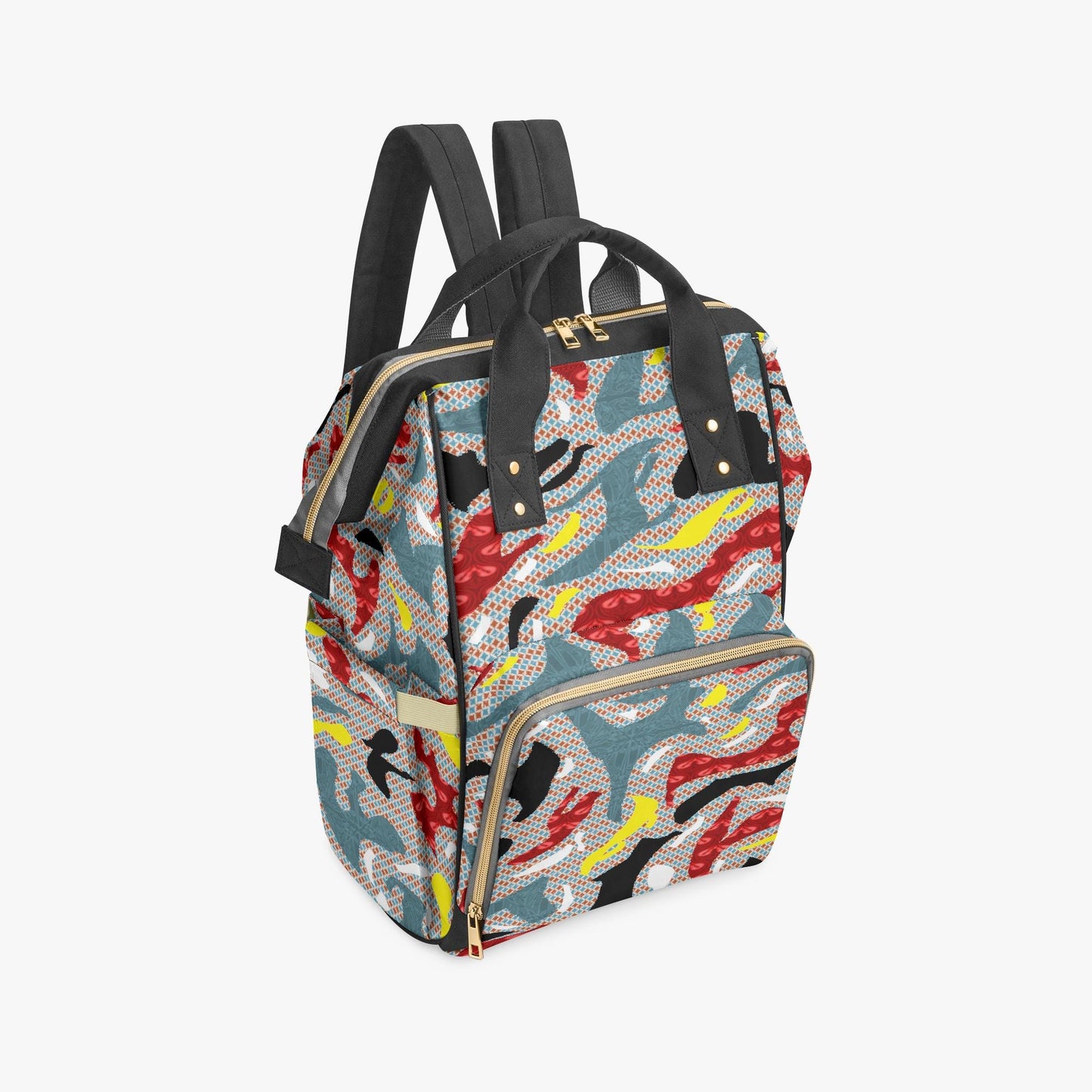 Vibrant Maze Baby Momaz Diaper Backpack