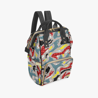 Vibrant Maze Baby Momaz Diaper Backpack