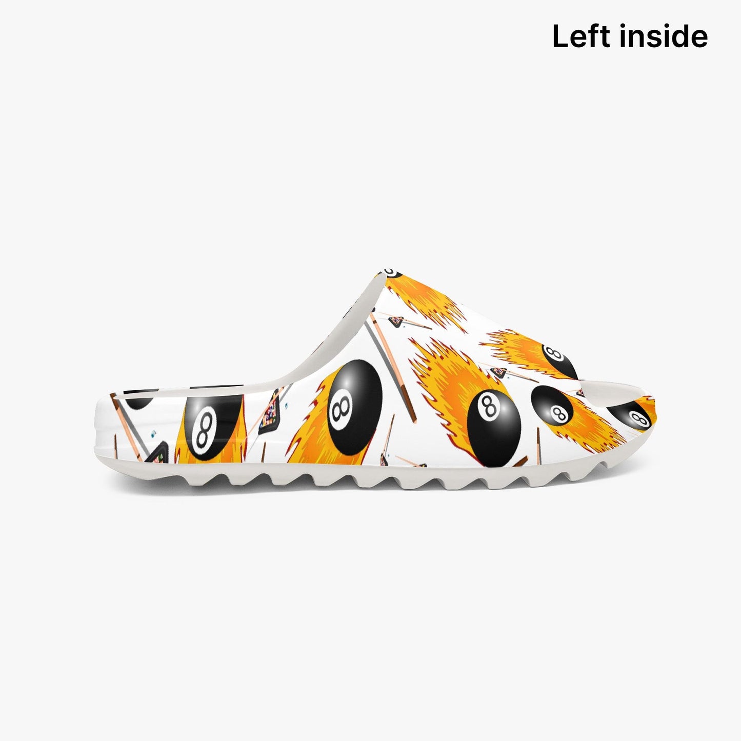 Fire 8-Ball AOP Slides